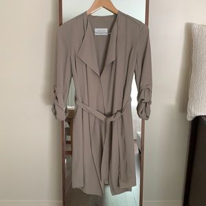 Aritzia Babaton Flowy Trench Coat